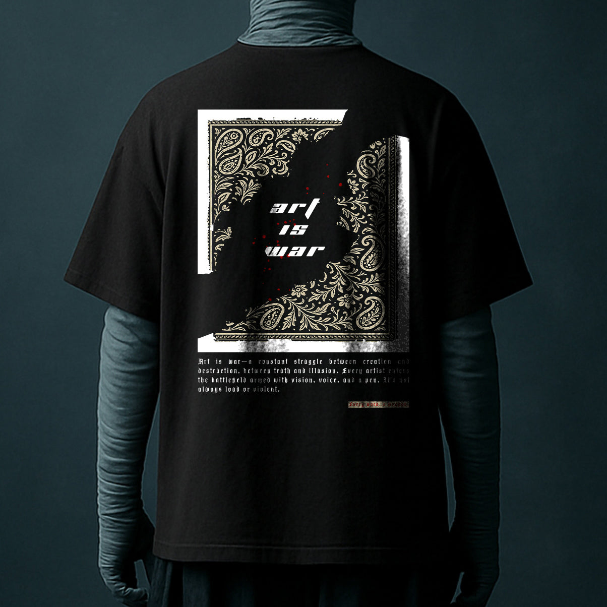 ~Art is war - Oversize T shirt